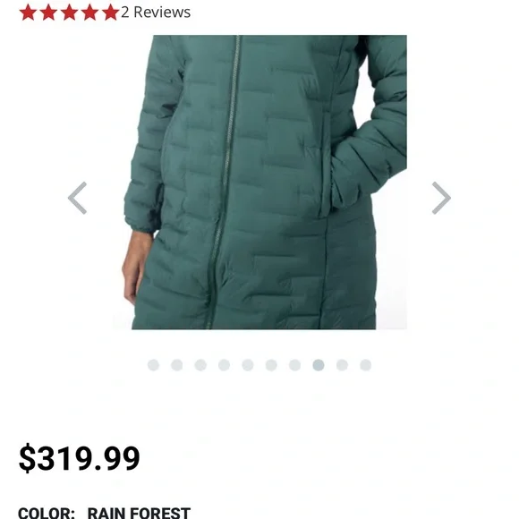 Women's Klim Lunar Stretch Jacket, dark green color - Picture 6 of 8